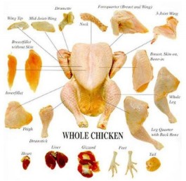 Production poulet export chine Asie et Chine