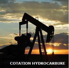 Puit de pétrole et cotation hydrocarbure