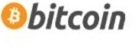 Logo Bitcoin 2 couleurs,139 px x 54 px