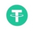 Logo Tether pointant sur son cours dans la cryptomonnaie adossée au dollar