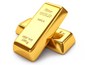 Deux lingots d'or estampillé 24 carats (Bullion 999,99%)